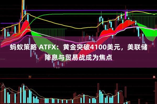 蚂蚁策略 ATFX：黄金突破4100美元，美联储降息与贸易战成为焦点
