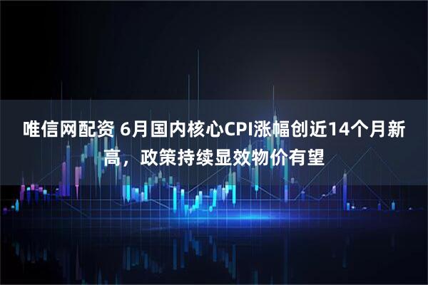 唯信网配资 6月国内核心CPI涨幅创近14个月新高，政策持续显效物价有望